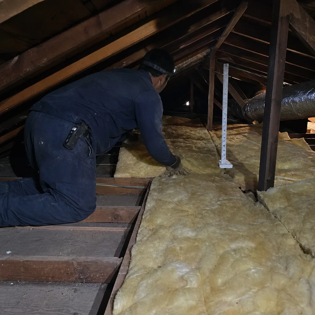 Attic Insulation in Commerce